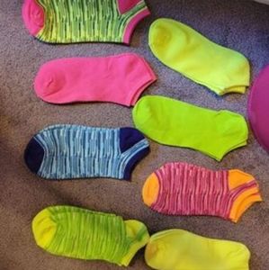 Neon Size 6-10 Socks